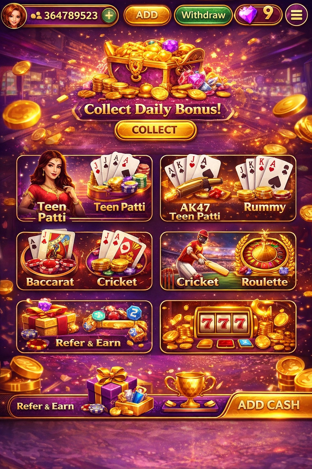 Classic 777 Slots game