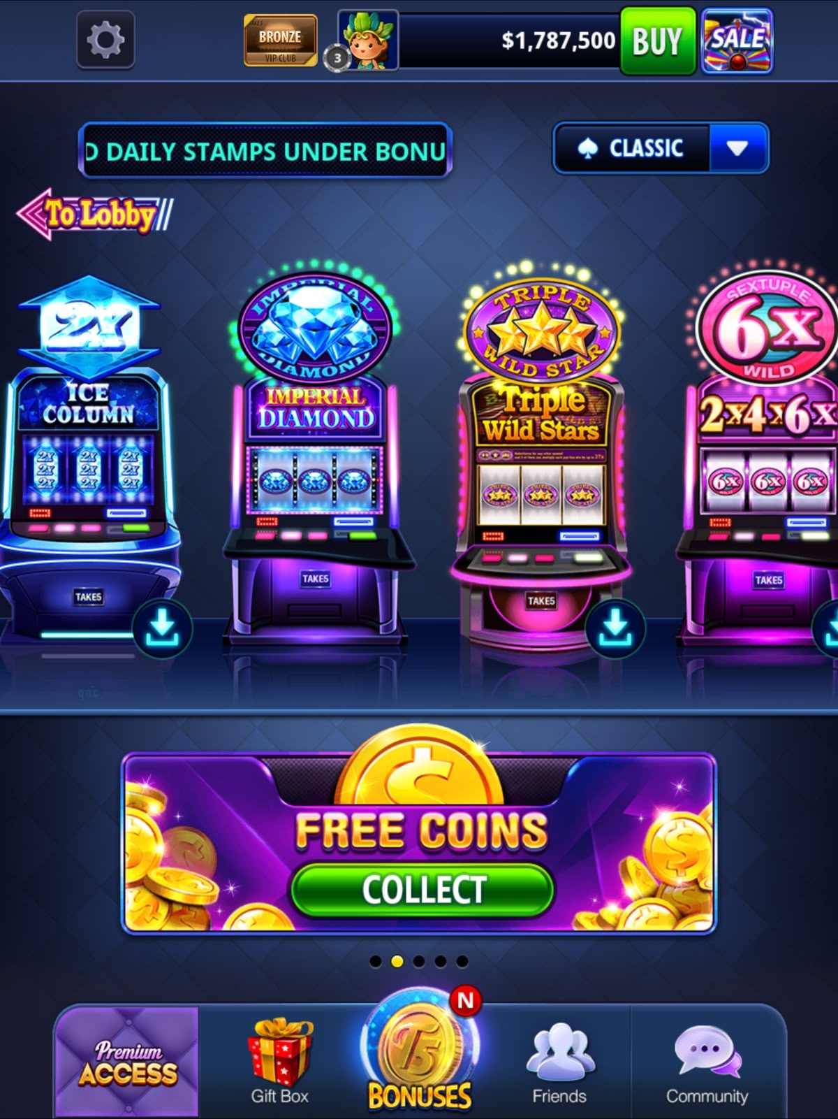 Classic 777 Slots